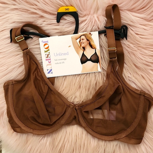 Brand New JOYSPUN UNLINED BRA-34D - Picture 1 of 5